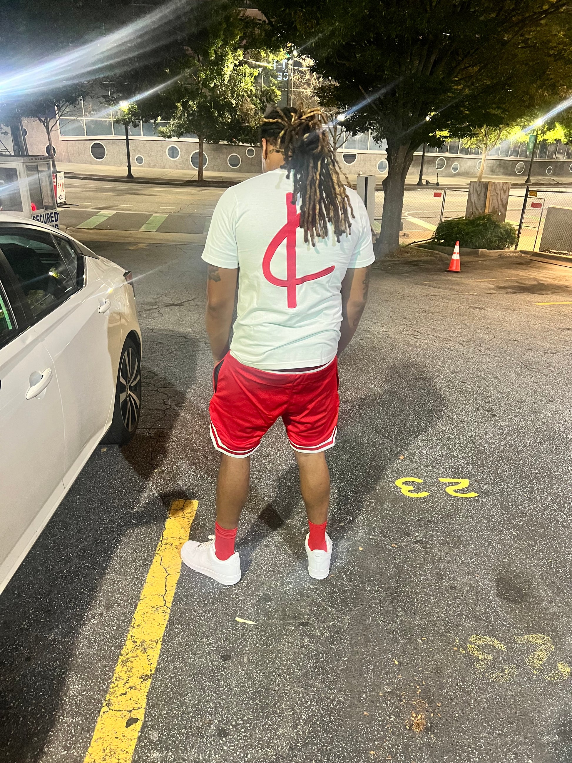 Cashing in Dreams short set (Red) Ca$hing In Dreams