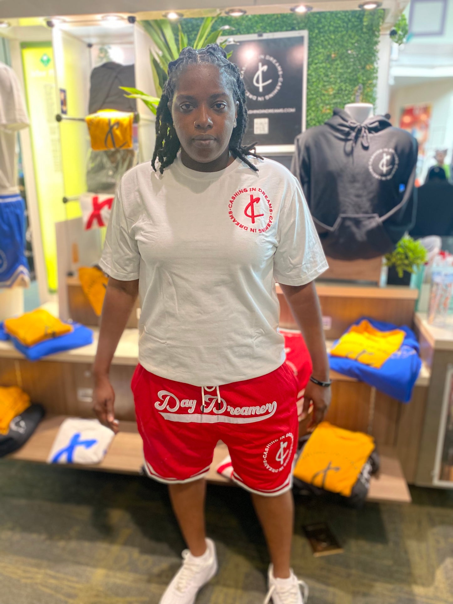 Cashing in Dreams short set (Red) Ca$hing In Dreams