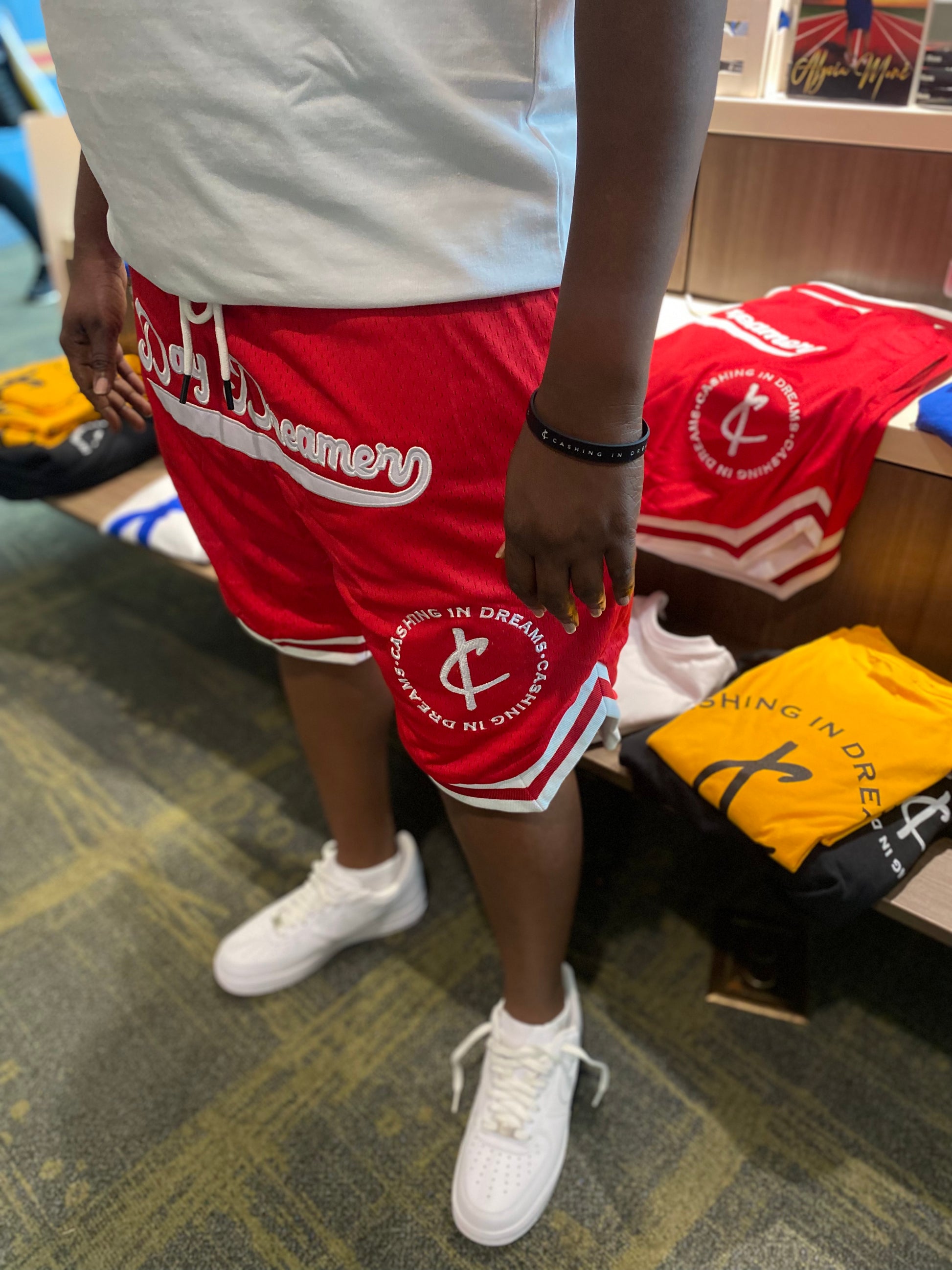Cashing in Dreams short set (Red) Ca$hing In Dreams