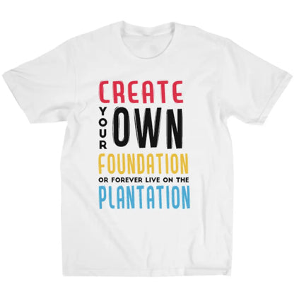 Create Your Own Foundation Signature Tee (White) Ca$hing In Dreams